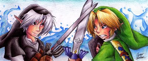 Dark Link Vs Link By Hyliabeilschmidt On Deviantart