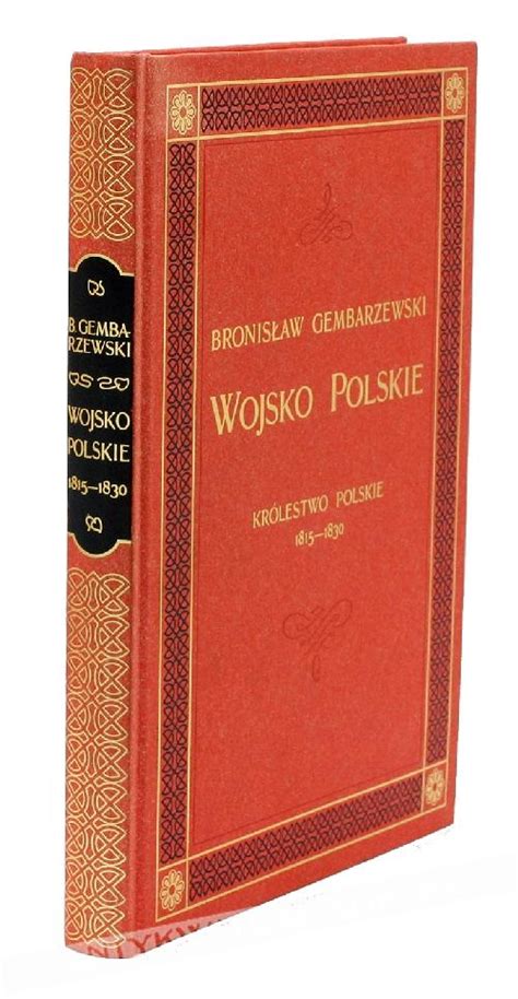 Wojsko polskie Królestwo Polskie 1815 1830 reprint Antykwariat