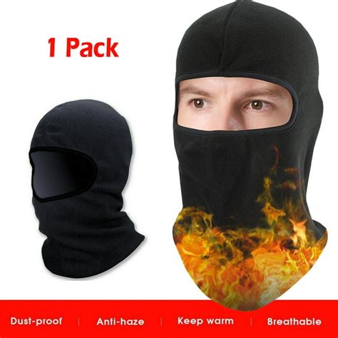 IC ICLOVER Winter Hats Ski Mask Balaclava Fleece Full Face Cover for ...