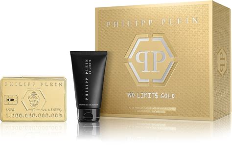 Philipp Plein No Limits Gold Duftset Eau De Parfum 50ml Duschgel