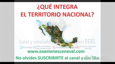 Qu Integra El Territorio Nacional Youtube