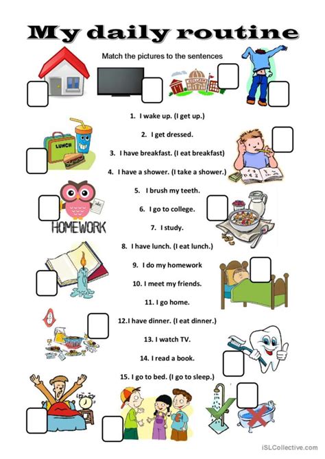 Daily Routines Daily Routine Worksheet Daily Routine Worksheets