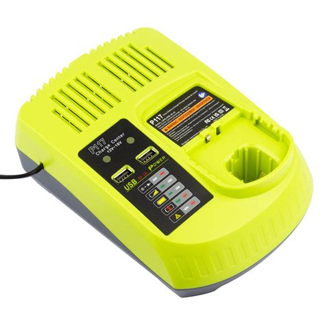 Ryobi P117 18V ONE Dual Chemistry IntelliPort Battery Charger For Sale