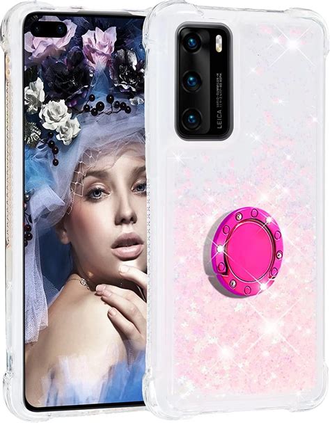 For Samsung Galaxy A15 5g Case Cute Moving Liquid Holographic Glitter Quicksand Glitter Case