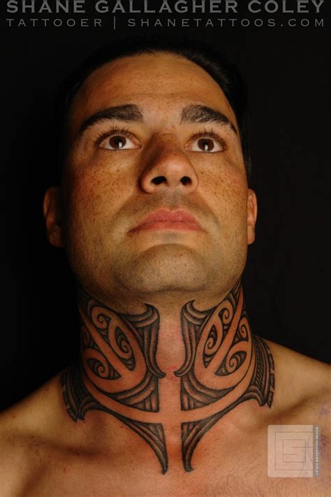 [Maori] Maori Neck Tattoo/Ta Moko | Trend & Fasions Blog