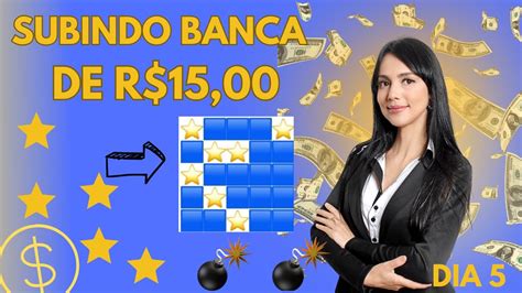 SUBINDO BANCA DE R 15 00 DIA 5 YouTube