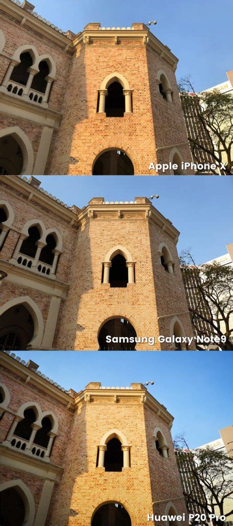 Samsung Galaxy Note Camera Vs Huawei P Pro Vs Iphone X Soyacincau