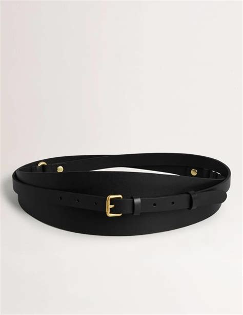 Wide Wrap Waist Belt Black Boden Us