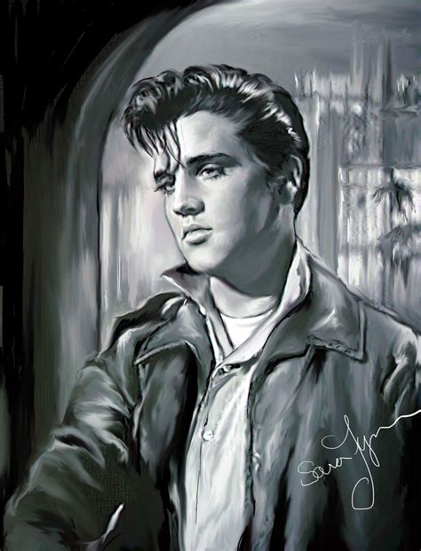 Elvis Presley Elvis Presley Fan Art 43673331 Fanpop