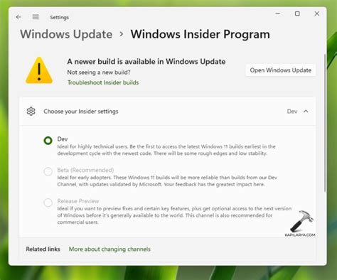 Stop Receiving Insider Builds In Windows And Switch To Stable Version