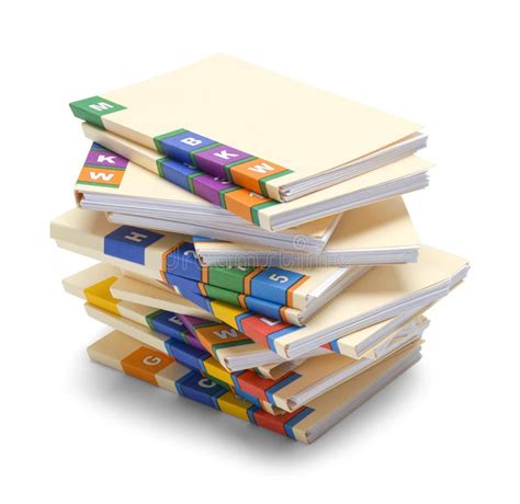 Pile De Dossiers Médicaux Image Stock Image Du Papier 79380555