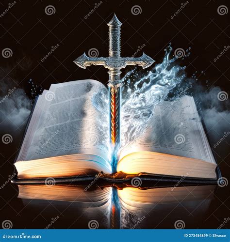 The Bible Word Of God Sword The Gospel Of Salvation Generative Ai