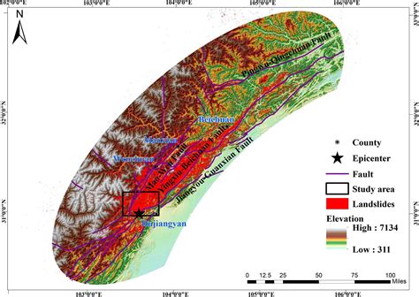 Frontiers Spatial Patterns And Scaling Distributions Of Earthquake