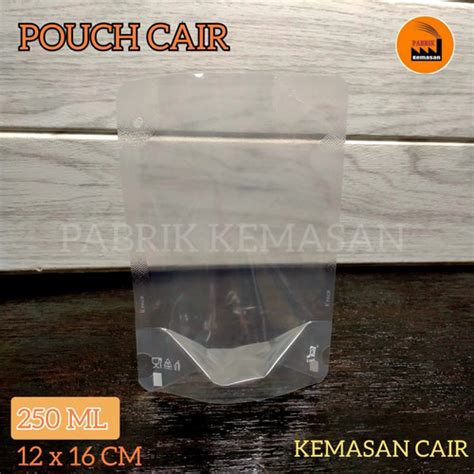 Jual Standing Pouch Cair Ml Plastik Cairan Minuman Minyak Sabun