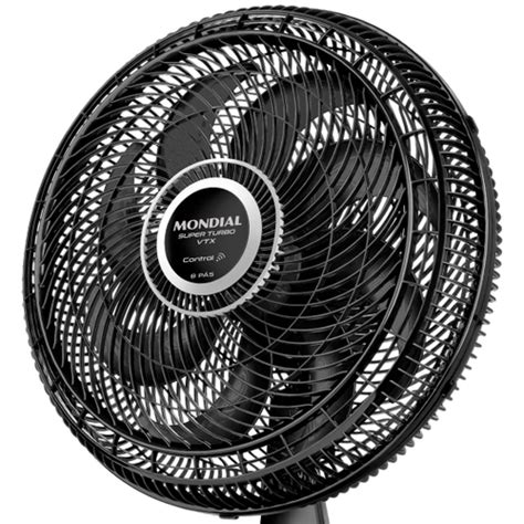 Ventilador de Coluna Mondial VTX 40C 8P CR E1 40cm Turbo 8 Pás Control