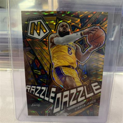 Panini Mosaic Lebron James Razzle Dazzle Ssp