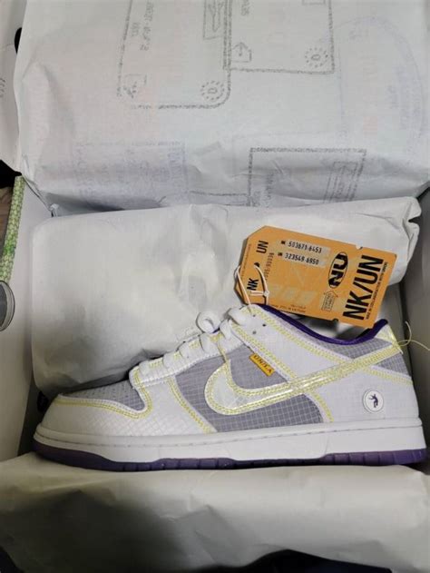 Union X Nike Dunk Low Court Purple Kixify Marketplace