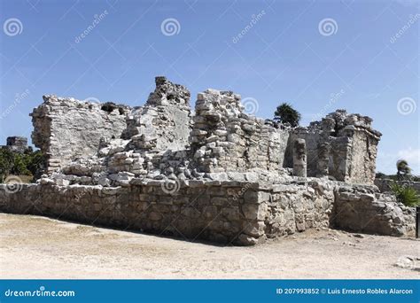 Arquitectura Prehisp Nica Panor Mica En Ruinas Del Tulum De La Cultura