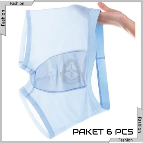 Jual Crossbell Paket Pcs Celana Dalam Pria Boxer Antibakteri Ice Silk