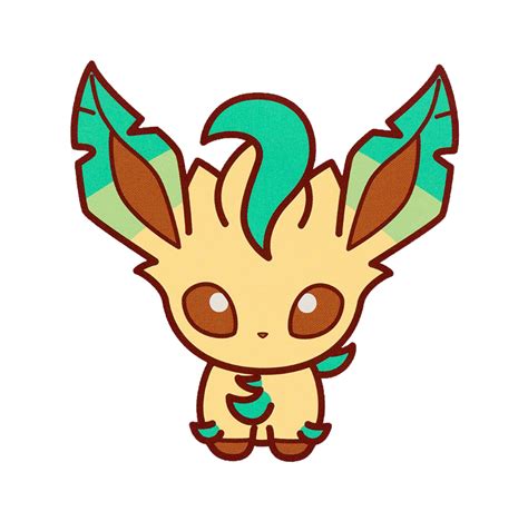 Leafeon Pokemon Png Isolated Pic Png Mart