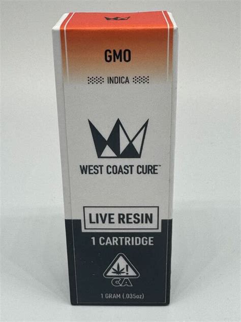 West Coast Cure Live Resin Carts 1g Gmo Alpha Medic