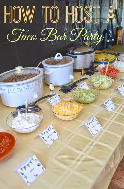 The 35 Best Ideas for Taco Bar Ideas for Graduation Party - Home, Family, Style and Art Ideas