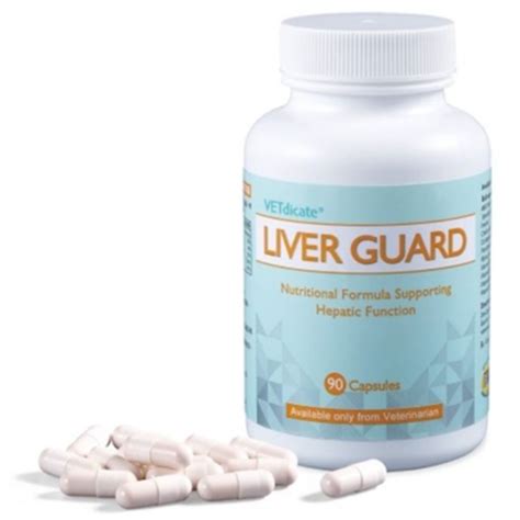 Vetdicate Liver Guard Capsule 90s Amber Vet