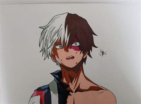 Mha Drawings Todoroki