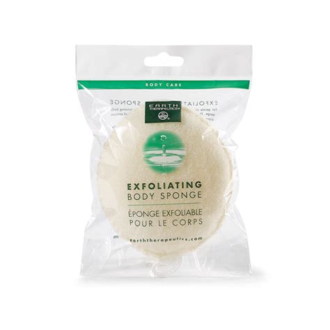 Exfoliating Body Scrub Sponge Earth Therapeutics