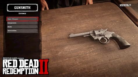 Secret Legendary Revolver With A Dark History In Red Dead Redemption 2 ...