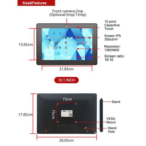 10 1 Industrial Grade Android Tablet With NFC