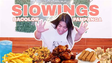 Unli Siomai Unli Wings Unli Lahat Dito Sa Siowings YouTube