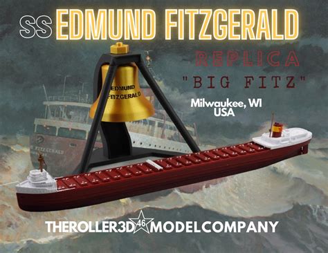 SS EDMUND FITZGERALD Model High Detail 1 Foot in Length - Etsy