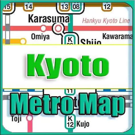 Kyoto Japan Metro Map Offline online game with UptoPlay