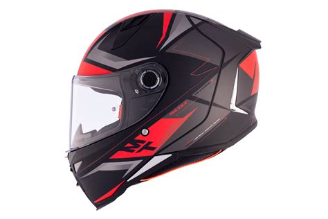 Casco MT HELMETS Revenge 2 S Hatax Rojo Mate Motozona Aljarafe