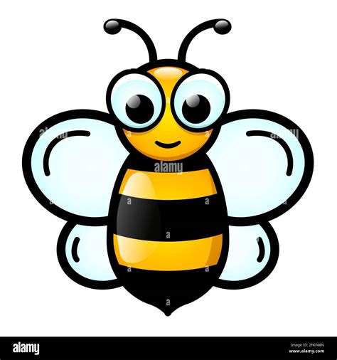 Vector illustration of honey bee cartoon design Stock Vector Image & Art - Alamy