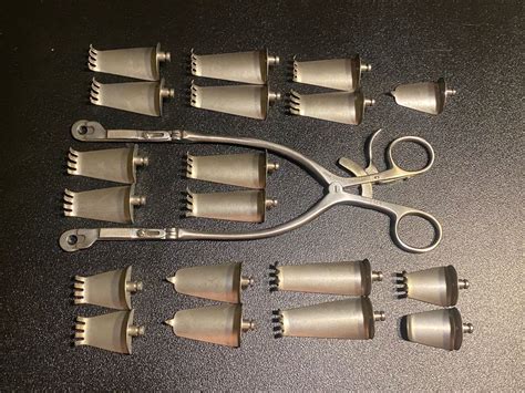 Used Codman Large Cloward Cervical Retractor Set O R