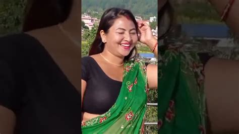 Saree Lovers Nepali Chubby Aunty Tik Tok Video Hot Sexy Dance Nepaltiktok Nepal Nepalisong