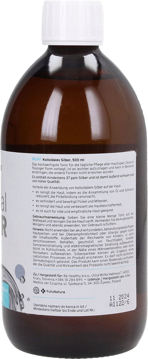 Plata coloidal 500 ml FutuNatura VitalAbo Tienda Online España