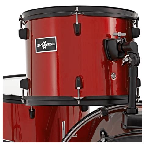 BDK 1 Full Size Starter Drum Kit By Gear4music Red At Gear4music