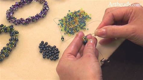 Artbeads Quick Tutorial Spiral Rope Seed Bead Technique With Cynthia Kimura Youtube