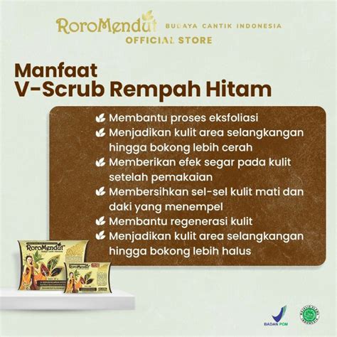 Jual Bisa Cod Roro Mendut Masker Dan Lulur All Varian Skincare Herbal