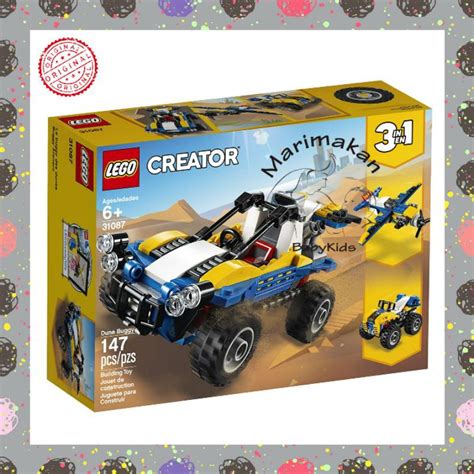 Jual Lego Creator 31087 3 In 1 Dune Buggy Building Kit Mainan Bricks