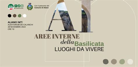 Aree Interne La CISL Chiama A Raccolta Esperti E Istituzioni Per