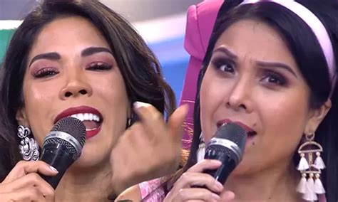 Karen Dejo y Tula Rodríguez se dijeron de todo en vivo