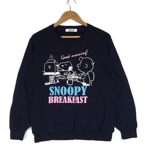 Vintage 90s Snoopy Peanuts Cartoon Characters Sweatshirt Etsy