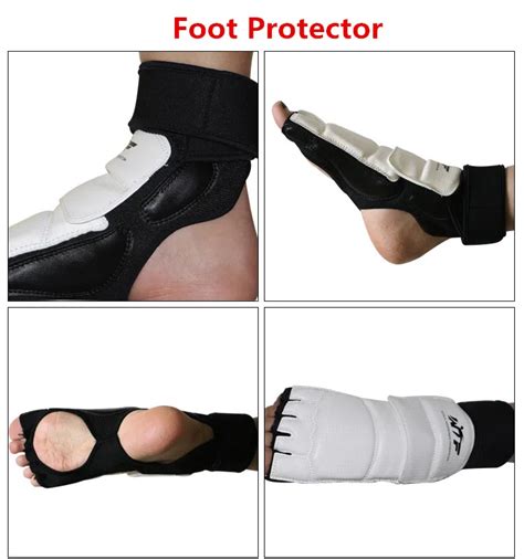 Taekwondo Prot Ge Pieds Kta Pour Comp Tition Officielle Protection Des