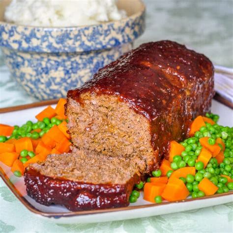 Meatloaf & Sweet Onion Glaze. A real old fashioned family favourite recipe!