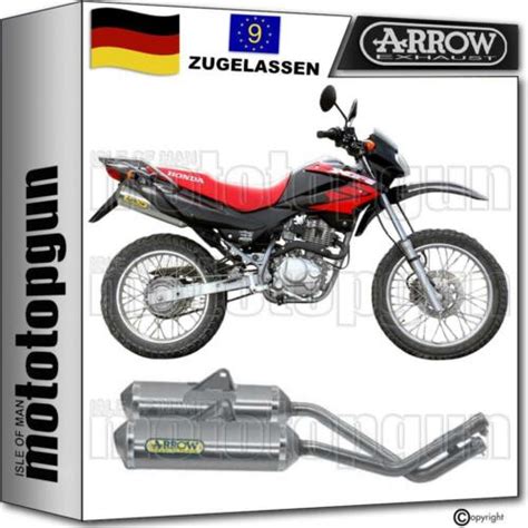 Arrow Auspuff Homologiert Thunder Alu Honda Xr L Ebay