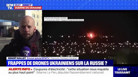 Des Frappes De Drones Ukrainiens Sur La Russie